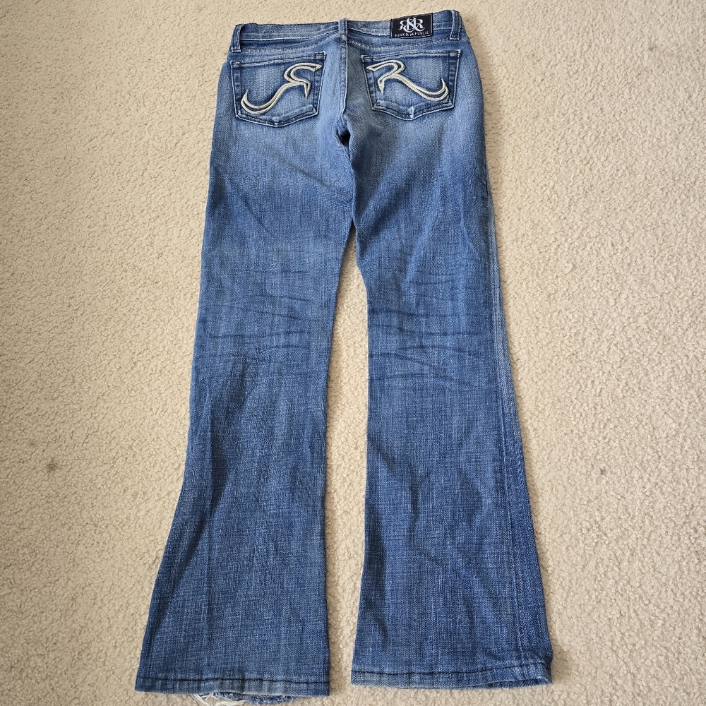Rock & Republic Blue Flare Jeans
